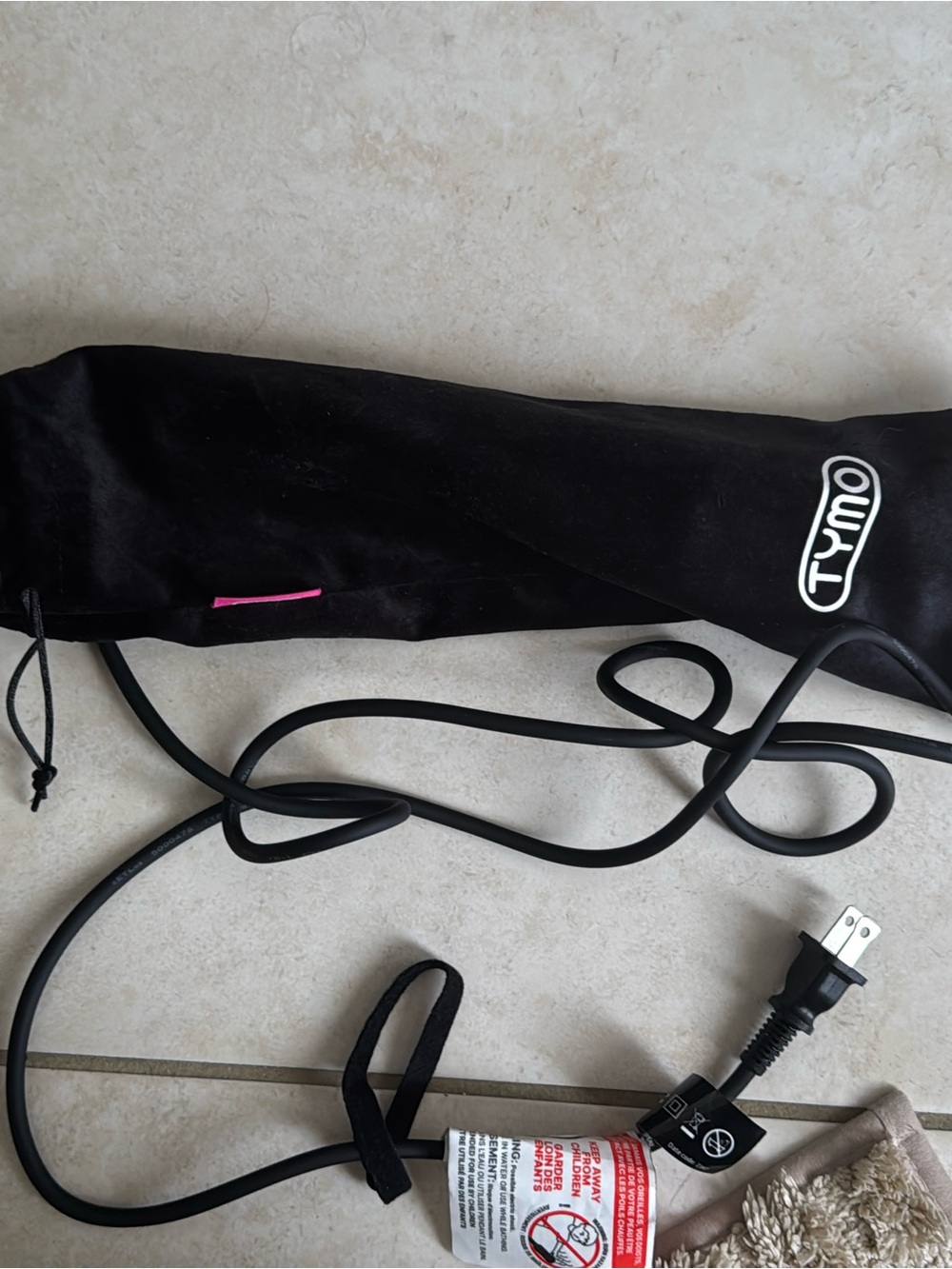 Black Heated Styling Cap - Black